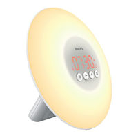 Philips Wake-up Light HF3500/01 Manual De Usuario