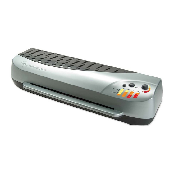GBC HeatSeal H425 Manual De Instrucciones