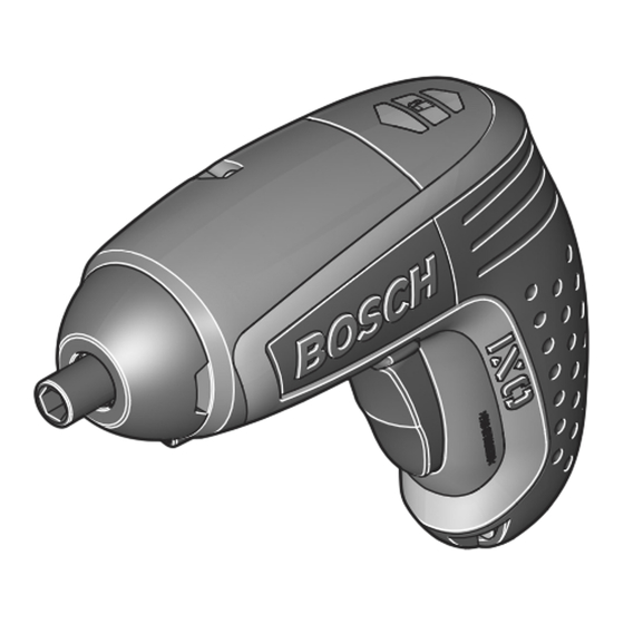 Bosch IXO Manual Original