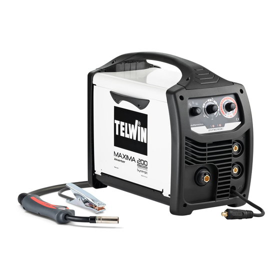 Telwin Maxima 200 Synergic Manuales