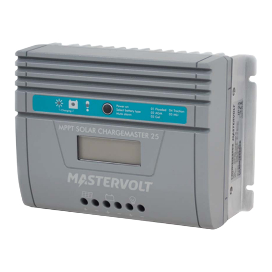 Mastervolt MPPT Solar ChargeMaster 25 Manual De Utilización