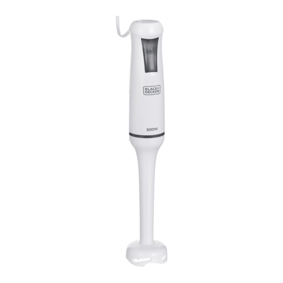 Black+Decker BXHB500E Manual Del Usuario