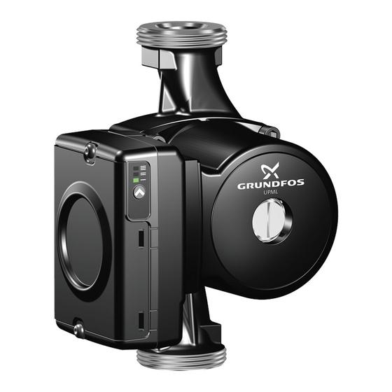 Grundfos UPLM 25-105 130 AUTO REM Manual Del Usuario