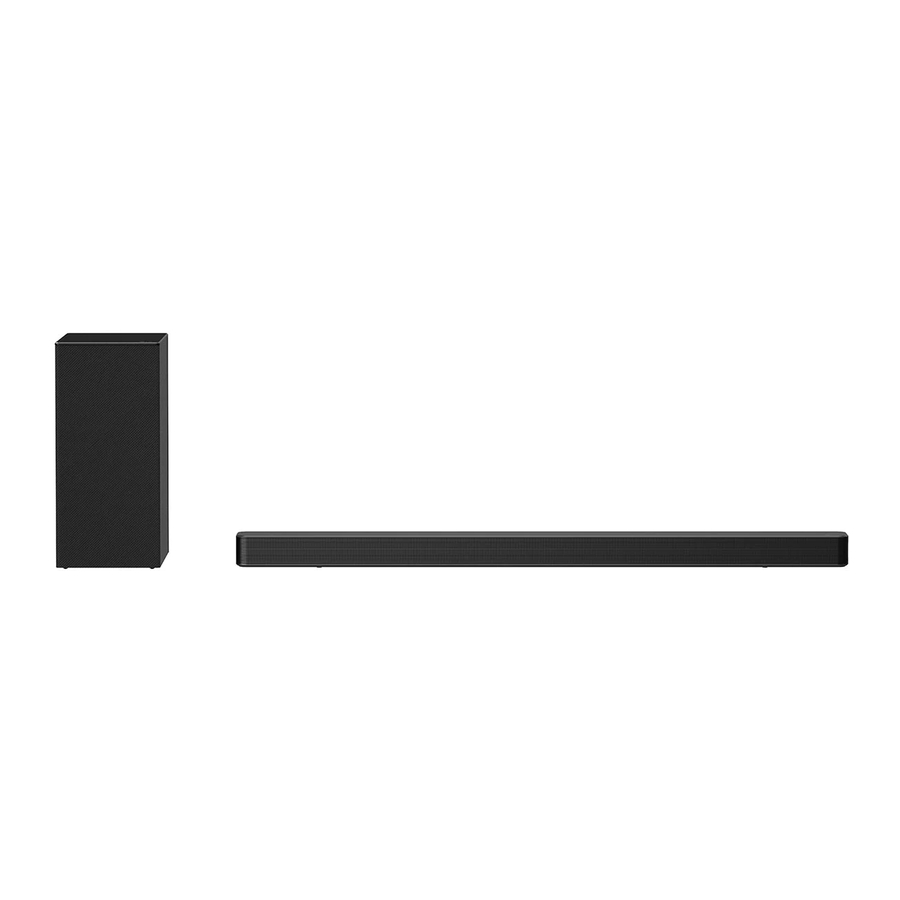 Sn6 LG SN6 - Manual de la Barra de Sonido Inalámbrica | ManualsLib