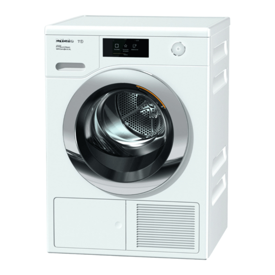 Miele TCR 860 WP Instrucciones De Manejo