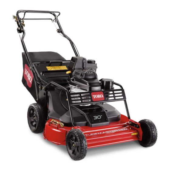 Toro 76 cm TurfMaster Manual Del Operador