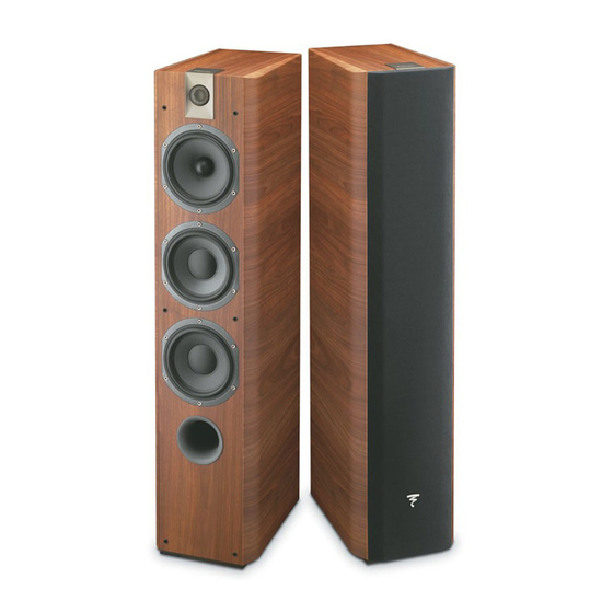 Focal CHORUS 700 Serie Manual Del Usuario