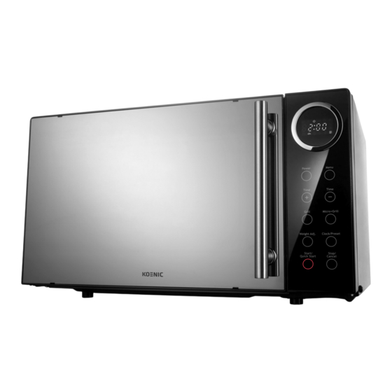 Koenic KMW202 Manual De Instrucciones