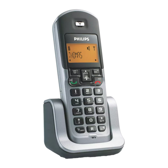 Philips DECT2250 Manuales