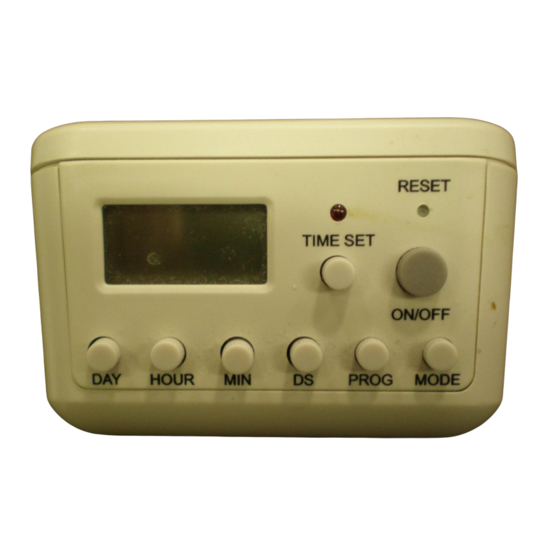 Intermatic DT17 Instrucciones De Instalación Y Funcionamiento