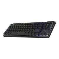 Logitech G PRO X TKL Manual Del Usuario