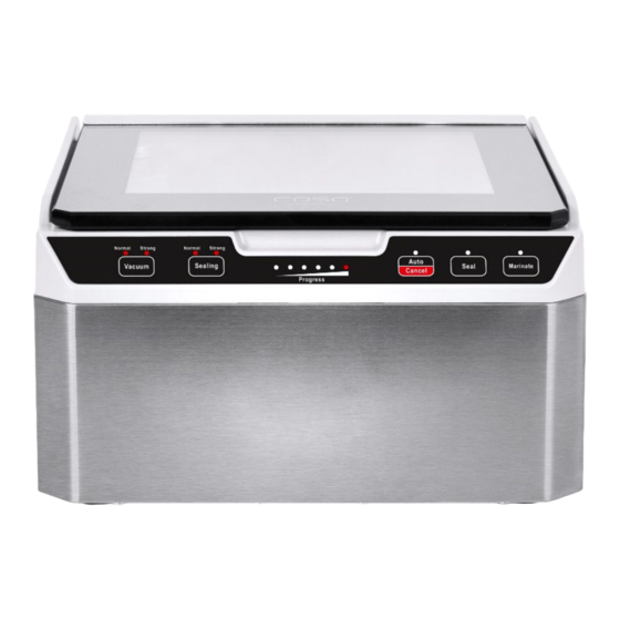 CASO DESIGN VacuChef 40 Manual Del Usuario