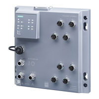 Siemens SIMATIC NET SCALANCE XP208 Instrucciones De Servicio