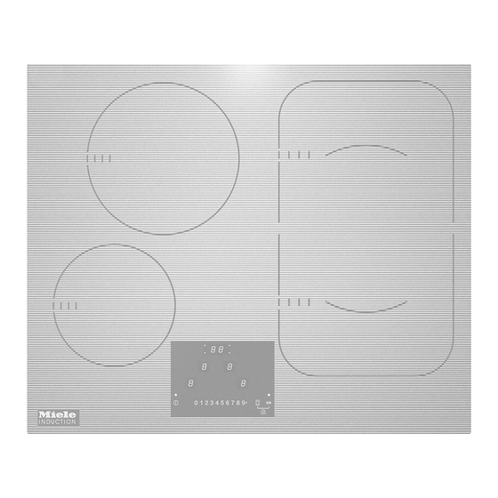 Miele KM 6324-1 Instrucciones De Manejo