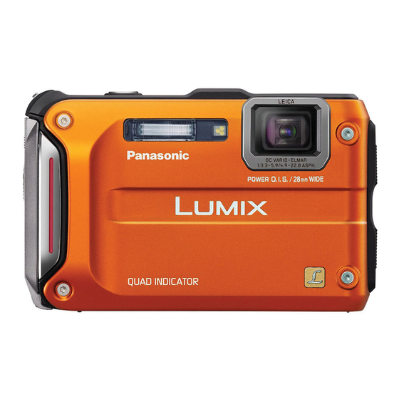 Panasonic Lumix DMC-TS4 Instrucciones De Funcionamiento