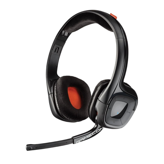 Plantronics Gamecom 818 Guía De Usuario