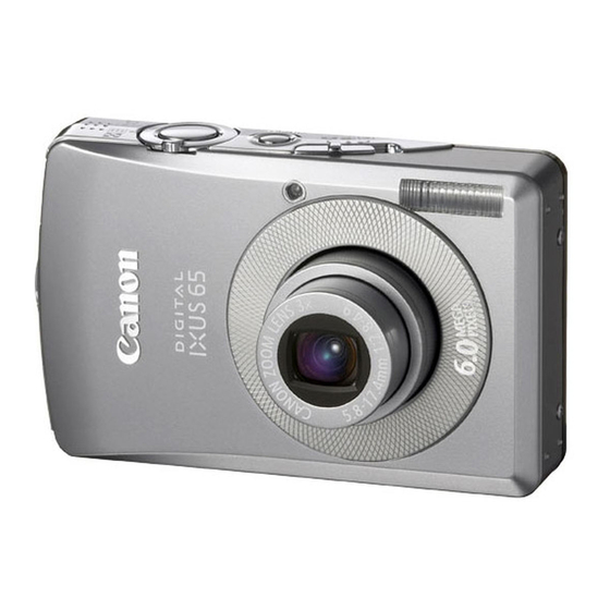 Canon PowerShot SD630 Digital Elph Guia Del Usuario