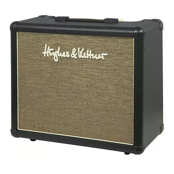Hughes & Kettner Edition Tube 20th Anniversary Manual De Instrucciones