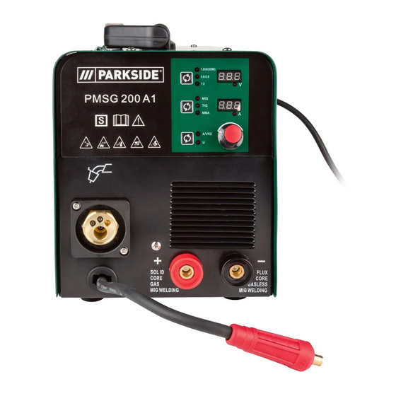 Parkside PMSG 200 A1 Manuales