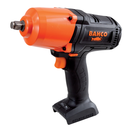 Bahco BCL33IW2 Manual De Instrucciones