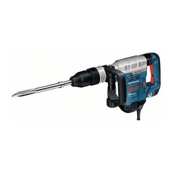 Bosch GSH 5 CE Instrucciones De Reparacion