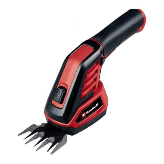 EINHELL GC-CG 3,6/70 Li WT Manual De Instrucciones