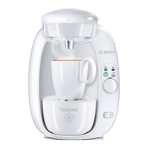Bosch TASSIMO TAS 20 Serie Instrucciones De Uso