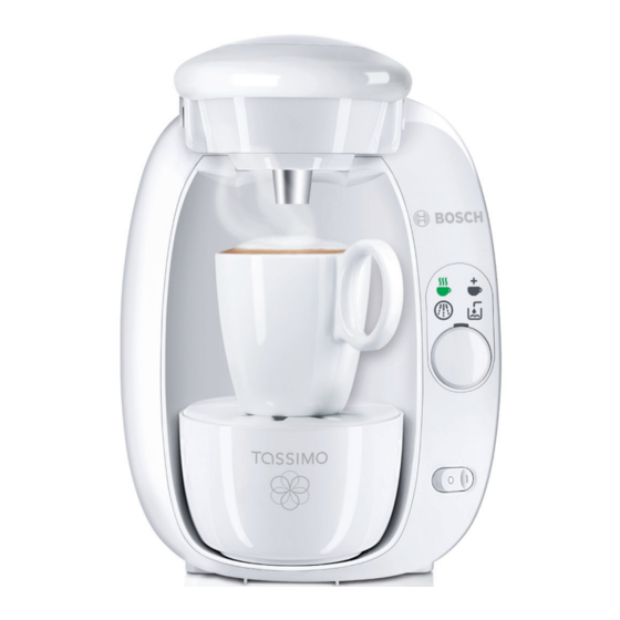 Bosch TASSIMO TAS 20 Serie Instrucciones De Uso