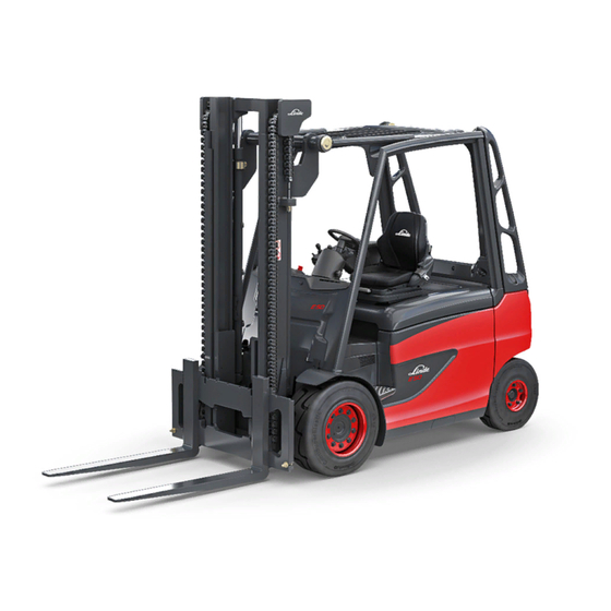 Linde E20 Manual Original