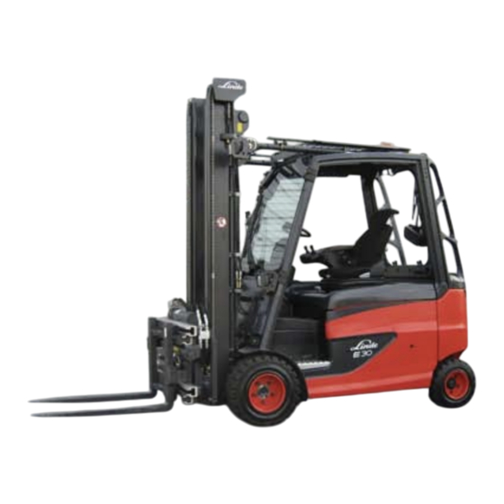 Linde E20 Manual Original