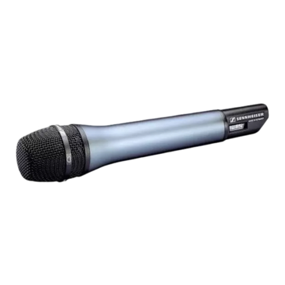 Sennheiser SKM 3072-U Instrucciones De Manejo