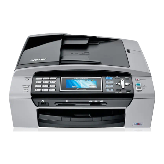 Brother MFC-490CW Guia Del Usuario