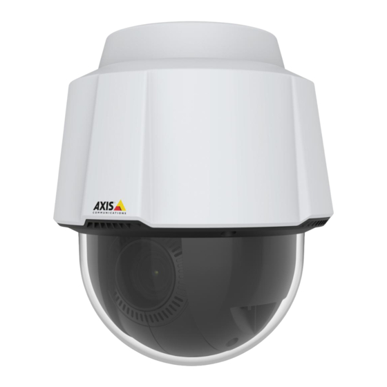 Axis Communications P5654-E Guia Del Usuario