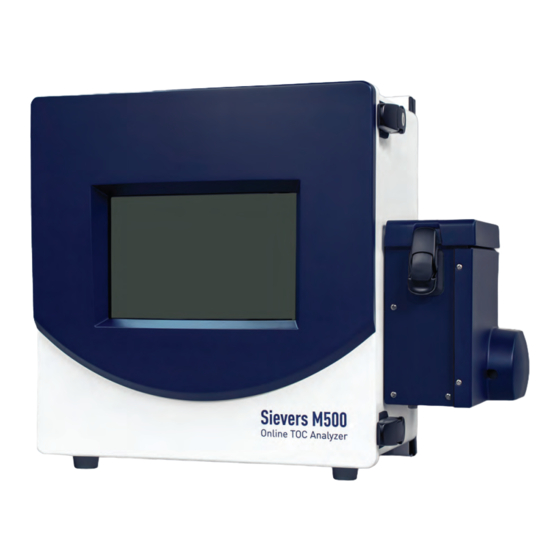 SUEZ Sievers M500 Manual De Instrucciones