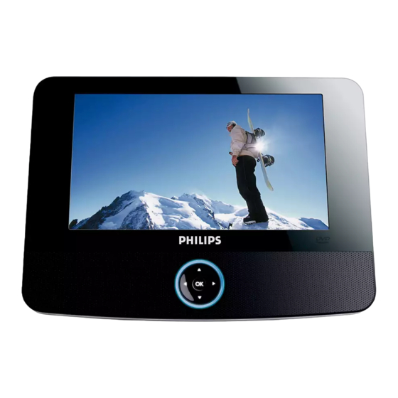 Philips PET723 Manuales