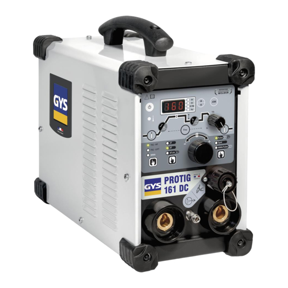ims PRO TIG PRO 161 DC Manual