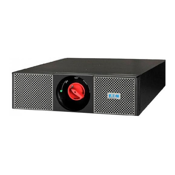 Eaton 9PX 11000i RT6U HotSwap Netpack Manual De Instalación Y Usuario