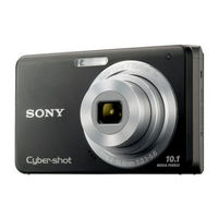 Sony DSC-W190 Manual De Instrucciones