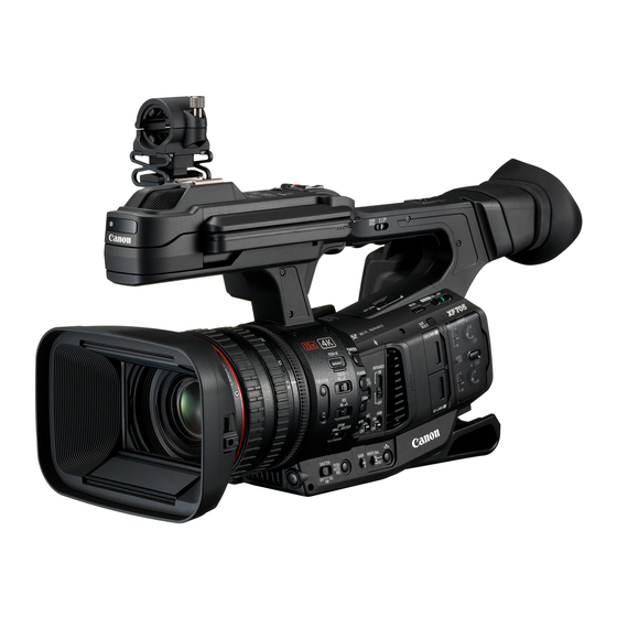 Canon XF705 Manual De Instrucciones