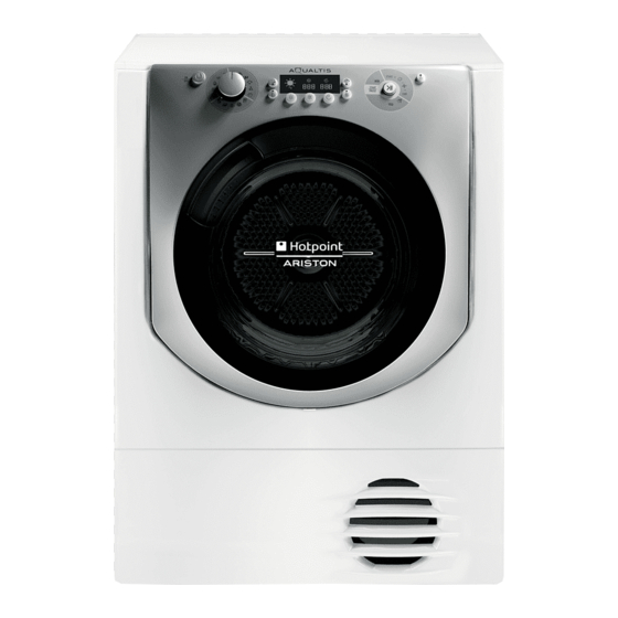 Hotpoint Ariston AQUALTIS AQC8 2F7 Manual Del Usaurio