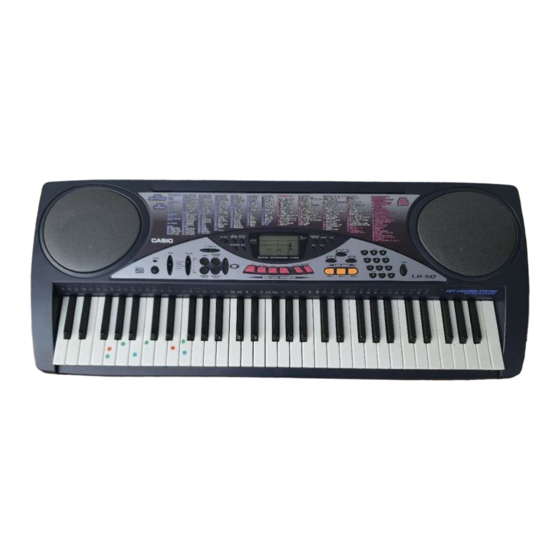 Casio LK-50 Guía General