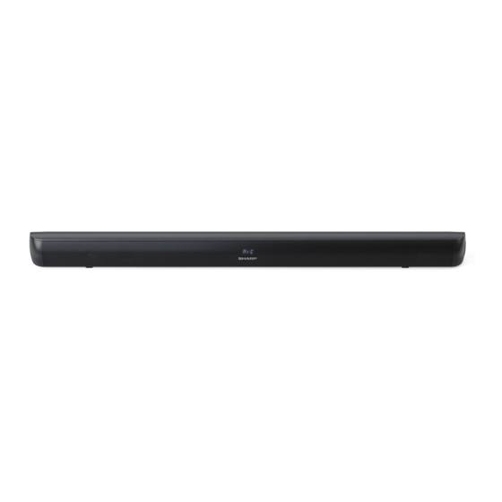 Sharp HT-SB147 Manual Del Usuario
