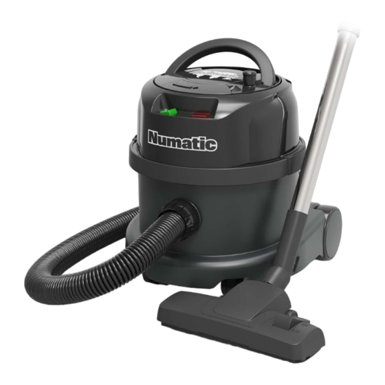 Numatic PPR 170-11 Traducción Del Manual De Uso Original