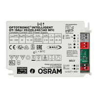 Osram OPTOTRONIC OTi DALI 25/220-240/700 NFC Manual Del Usuario