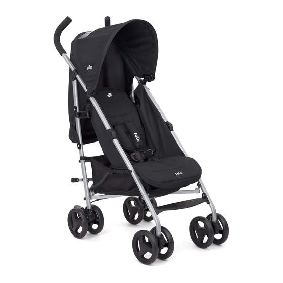 Joie nitro stroller Manuales