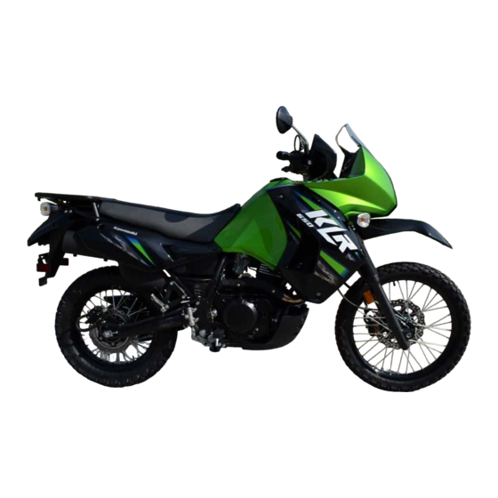 Kawasaki NAVAPRO KLR650 2013 Manual Del Propietário