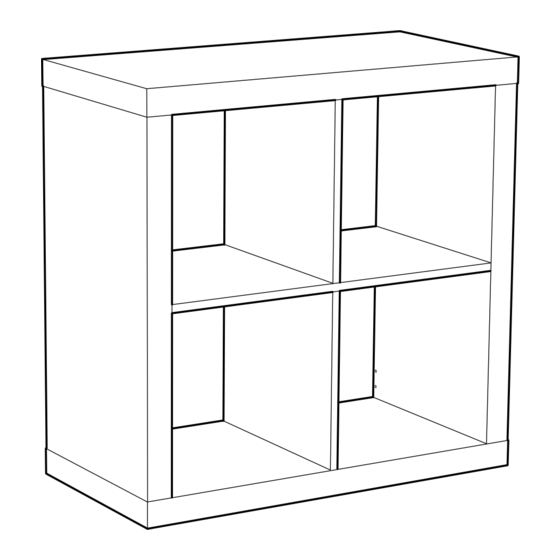 IKEA EXPEDIT Manual De Instrucciones