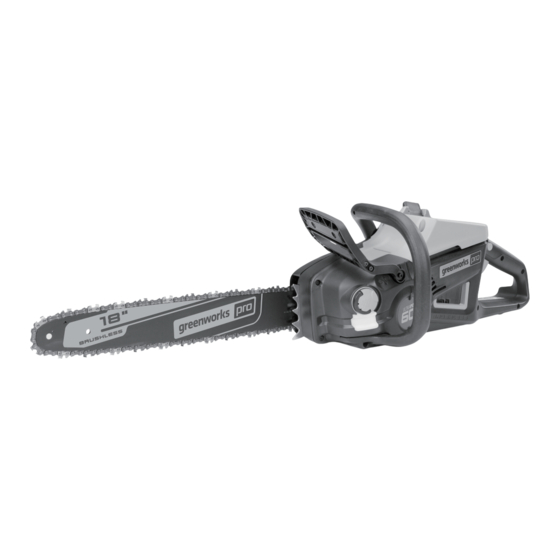 GreenWorks Pro ULTRAPOWER 60V Manual Del Operador