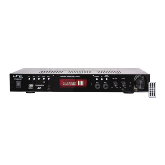 Ltc Audio ATM6000BT Manual De Uso