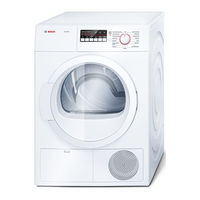 Bosch WTB86200UC Manual De Uso Y Cuidado